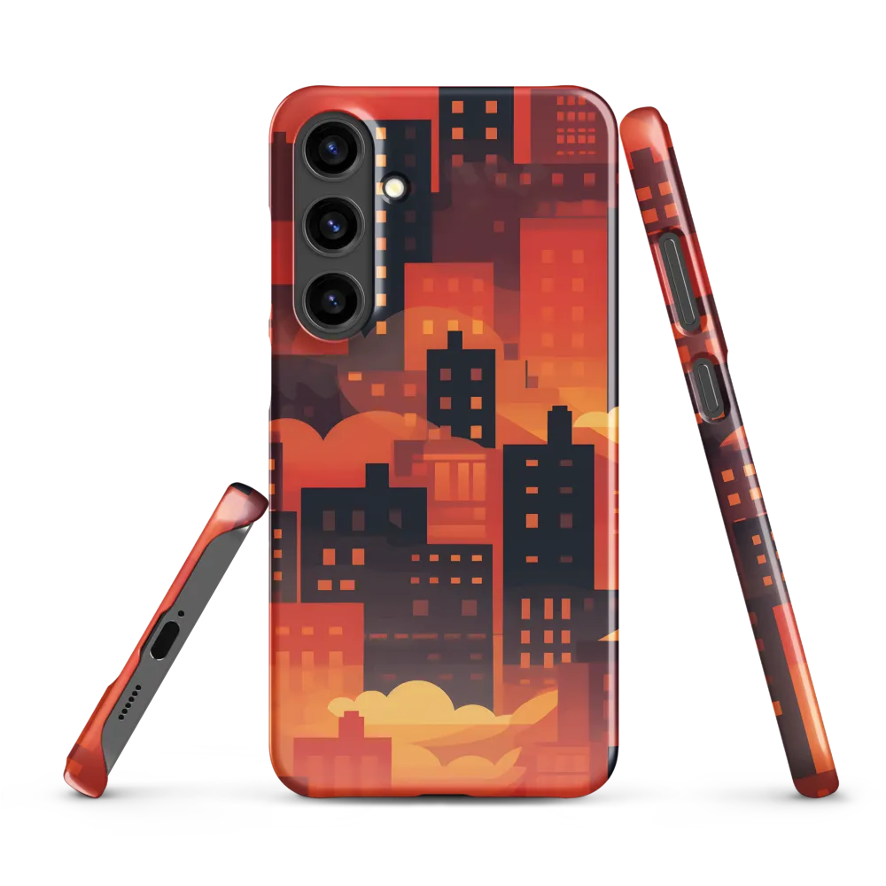 Radiance of the Urban Horizon | Phone Case |  S24 Plus | Snap Case | Glossy