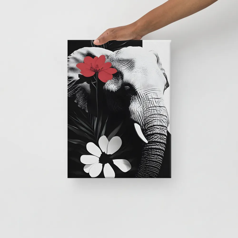 Elephant Harmony | Canvas | 12″×16″