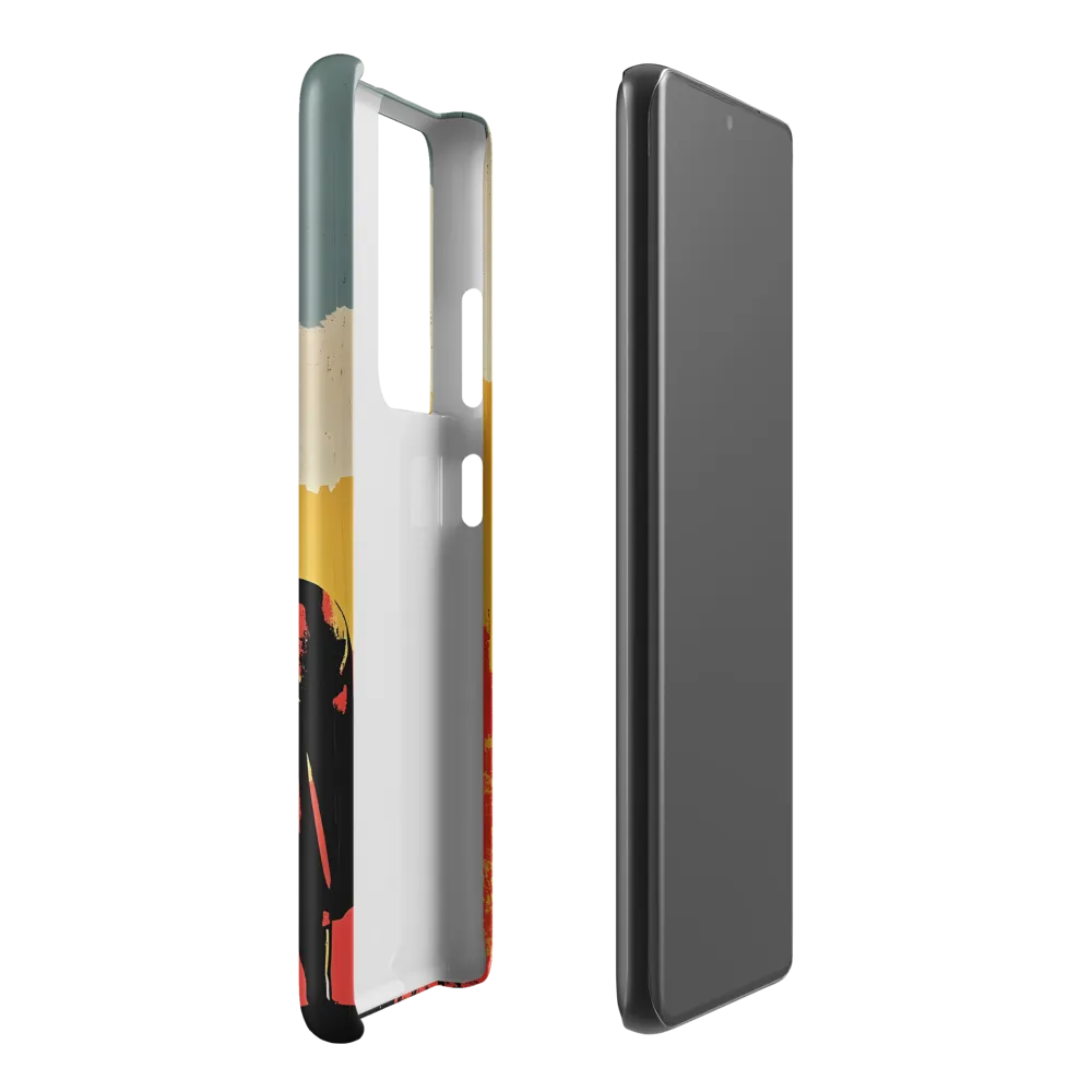 Hero in the Urban Dawn | Phone Case |  S21 Ultra | Snap Case | Matte