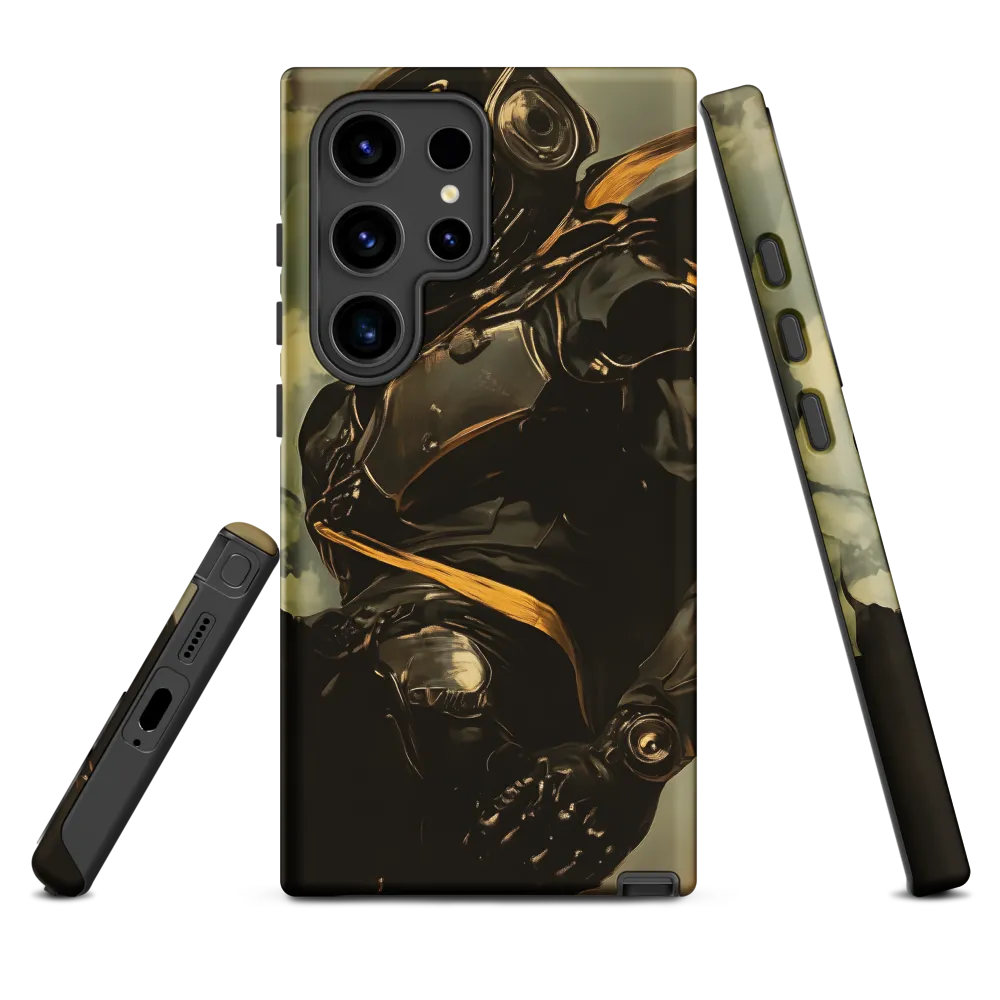 Ethereal Explorer: The Enigmatic Astronaut | Phone Case |  S24 Ultra | Tough Case | Matte