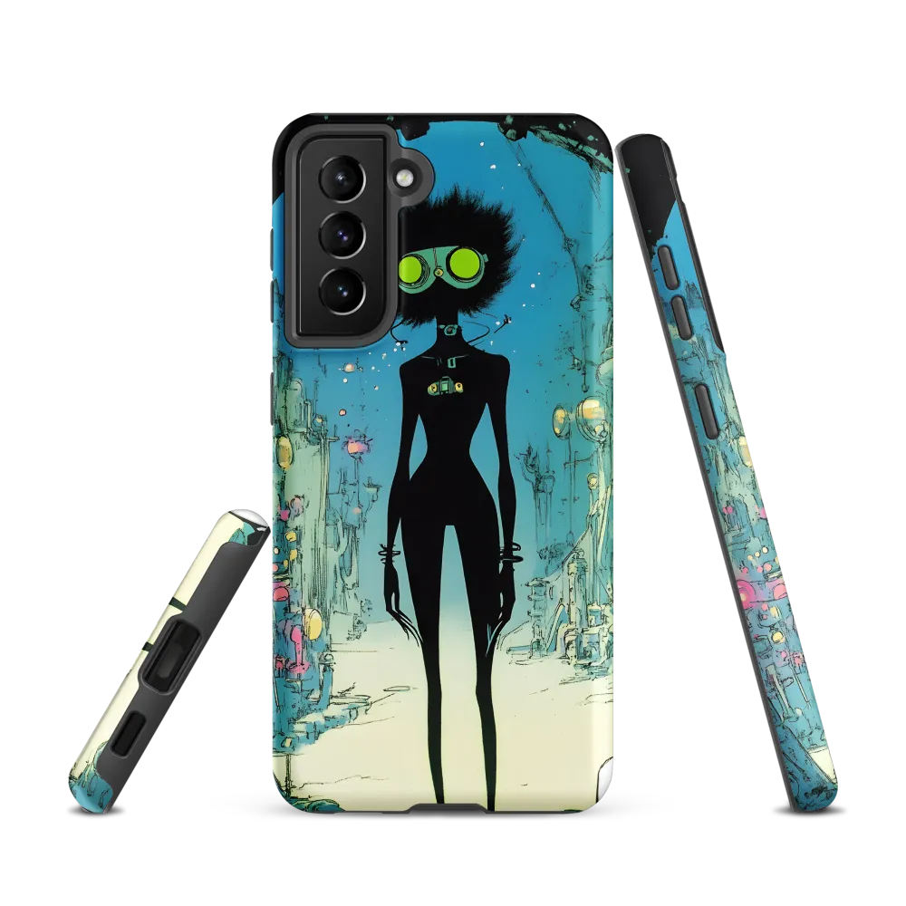 Mysteries Beyond the Abyss | Phone Case |  S21 | Tough Case | Matte
