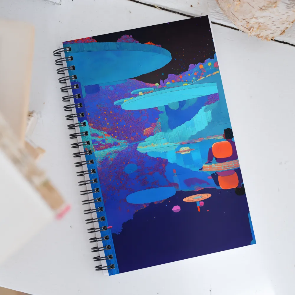 Reflections of Serenity | Spiral Notebook