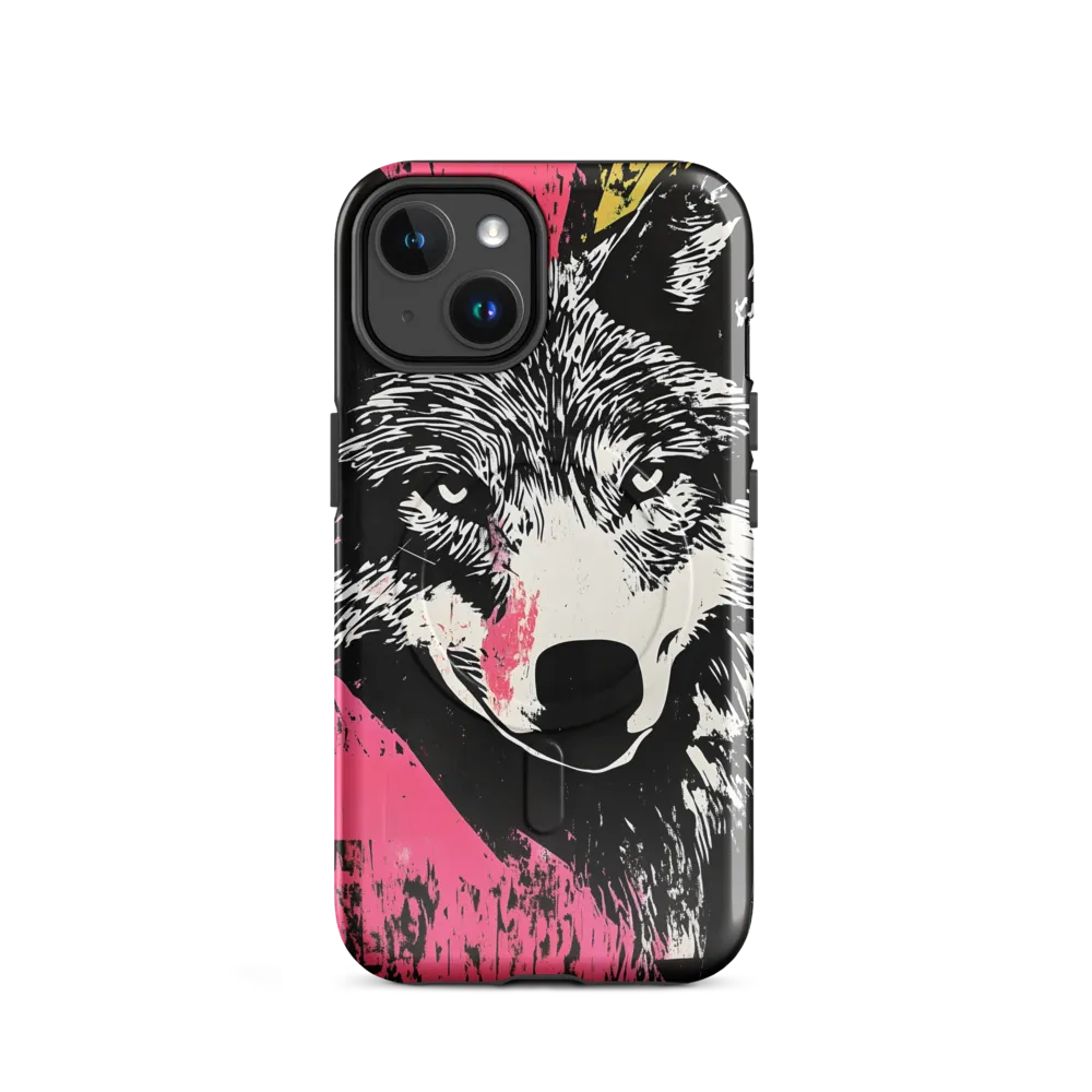 Intense Gaze of the Wolf