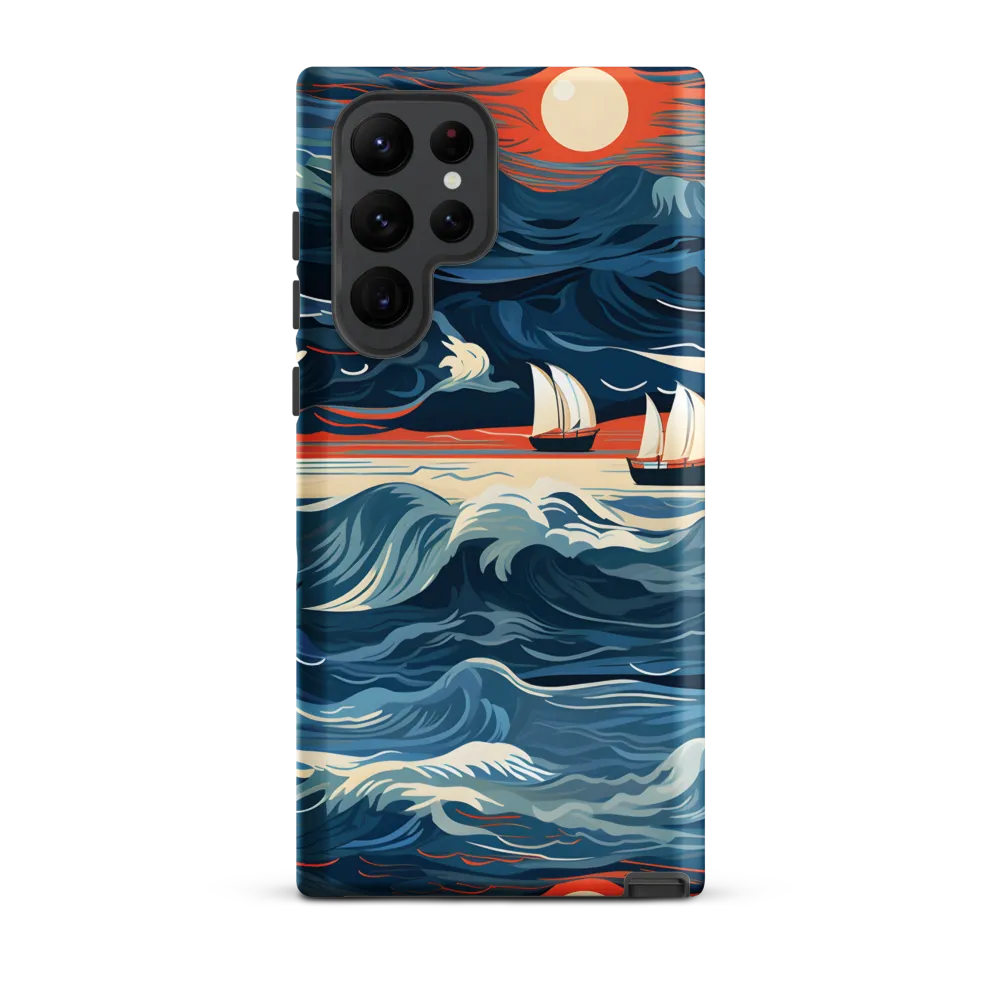 Ocean Whispers: A Voyage at Dusk