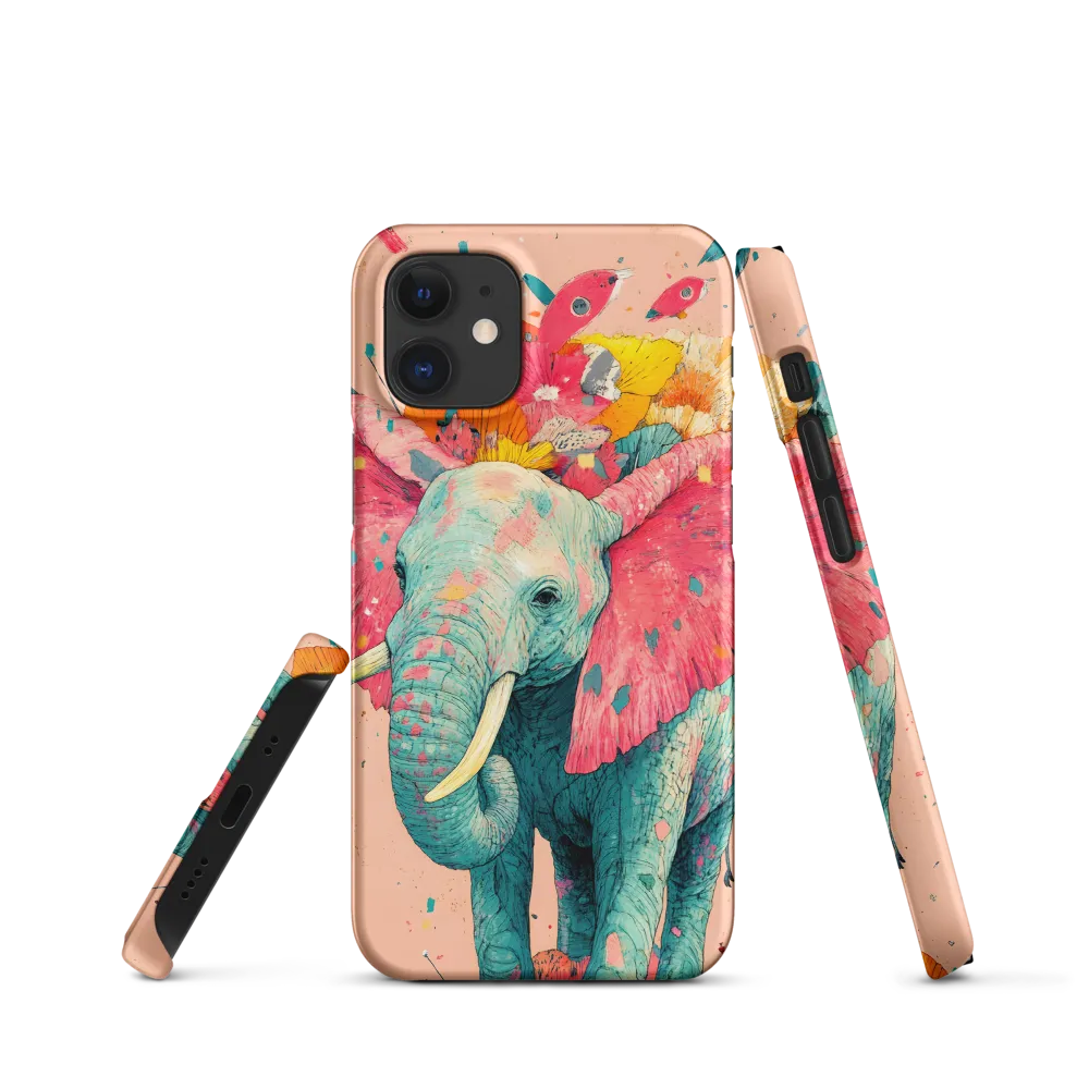 Whimsical Elegance: The Floral Elephant