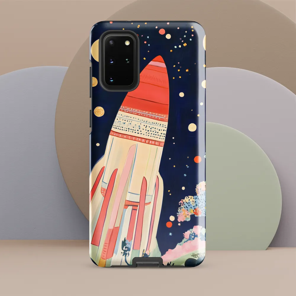 Cosmic Dreams: The Rocket's Journey