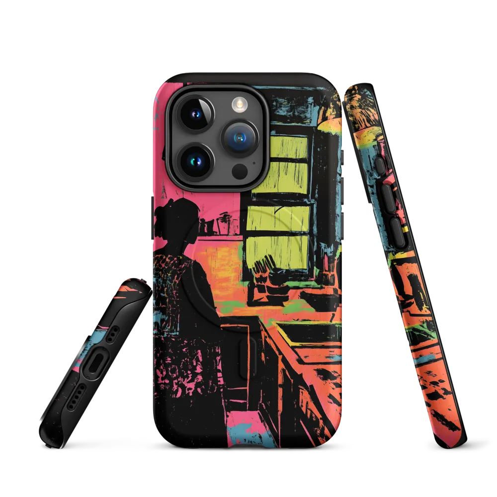 Echoes of Domestic Life | Phone Case |  15 Pro | MagSafe® Tough Case | Matte