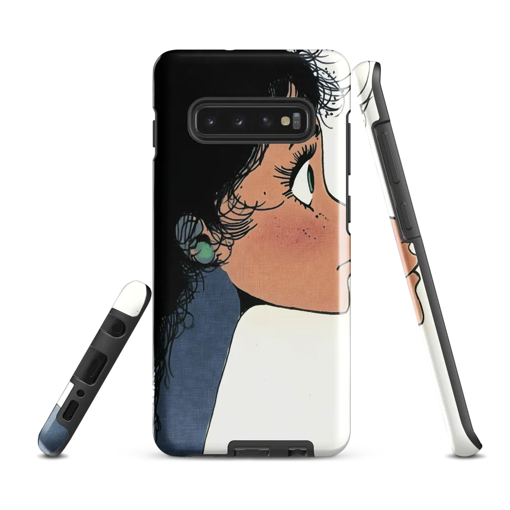 Whispers of Contemplation | Phone Case |  S10 Plus | Tough Case | Glossy