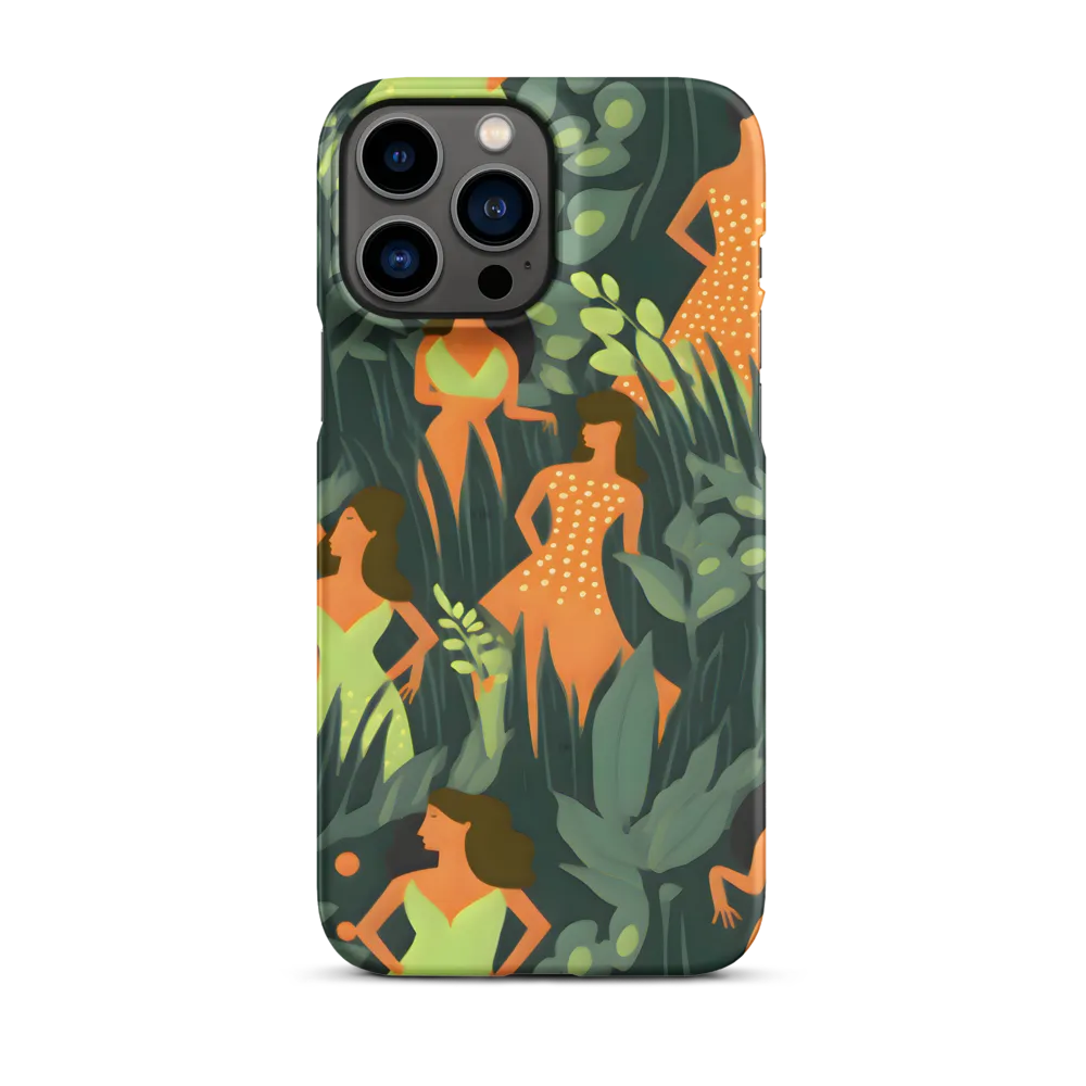 Playful Harmony in Patterns | Phone Case |  13 Pro Max | Snap Case | Matte