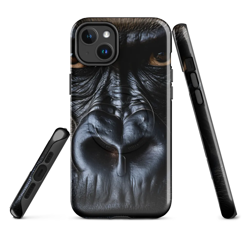 Gaze of the Wild: A Gorilla's Portrait