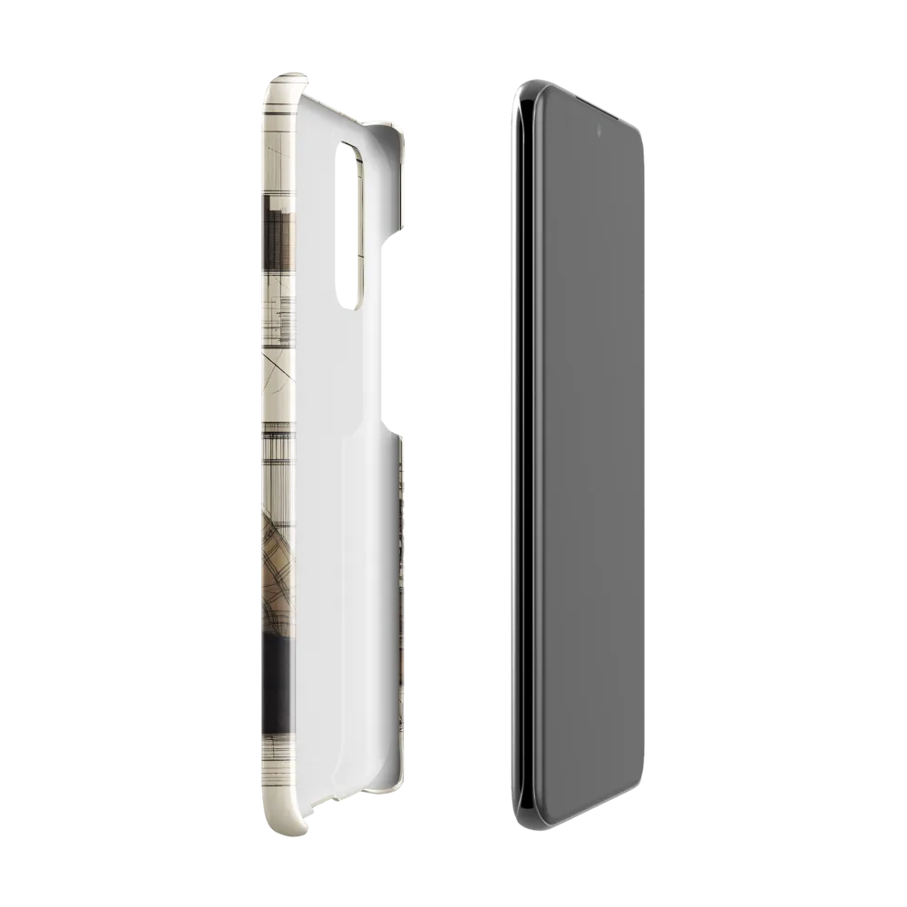 Quiet Reflections in Line | Phone Case |  S20 | Snap Case | Glossy