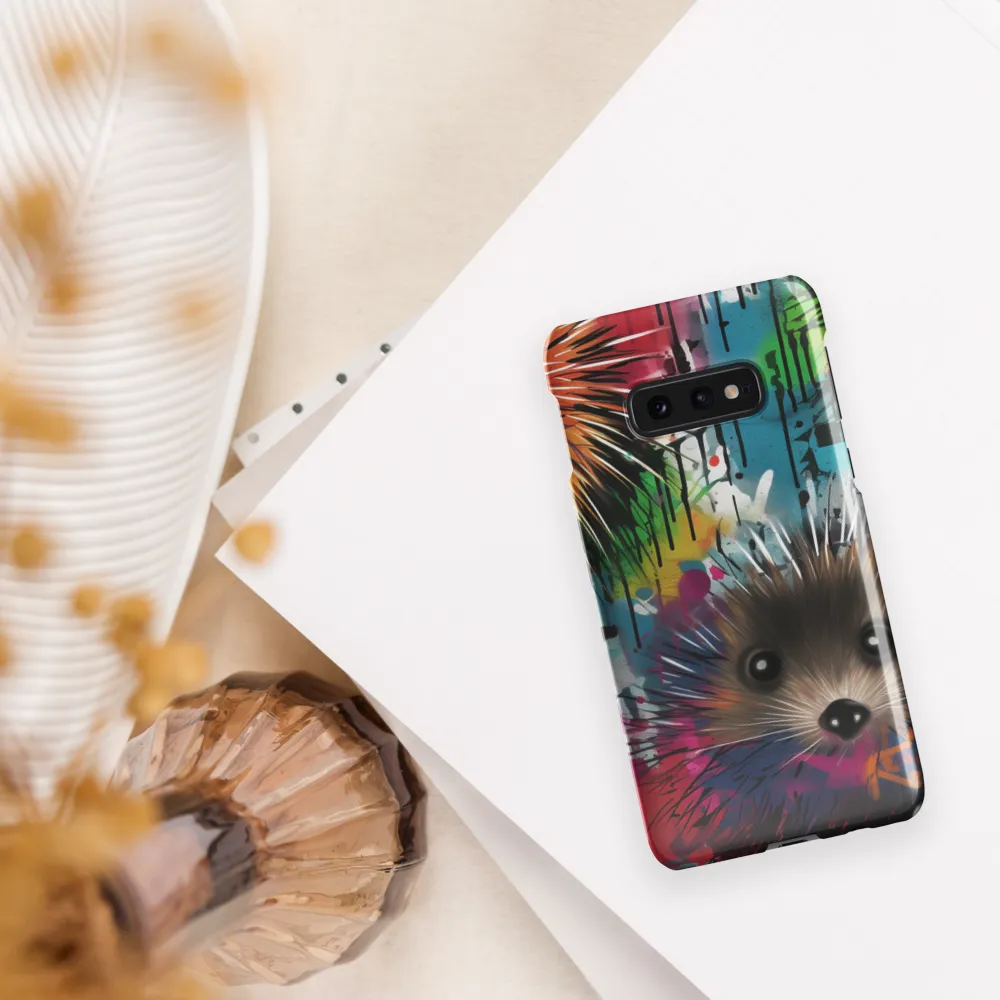 Whimsical Hedgehogs in a Kaleidoscopic Wonderland