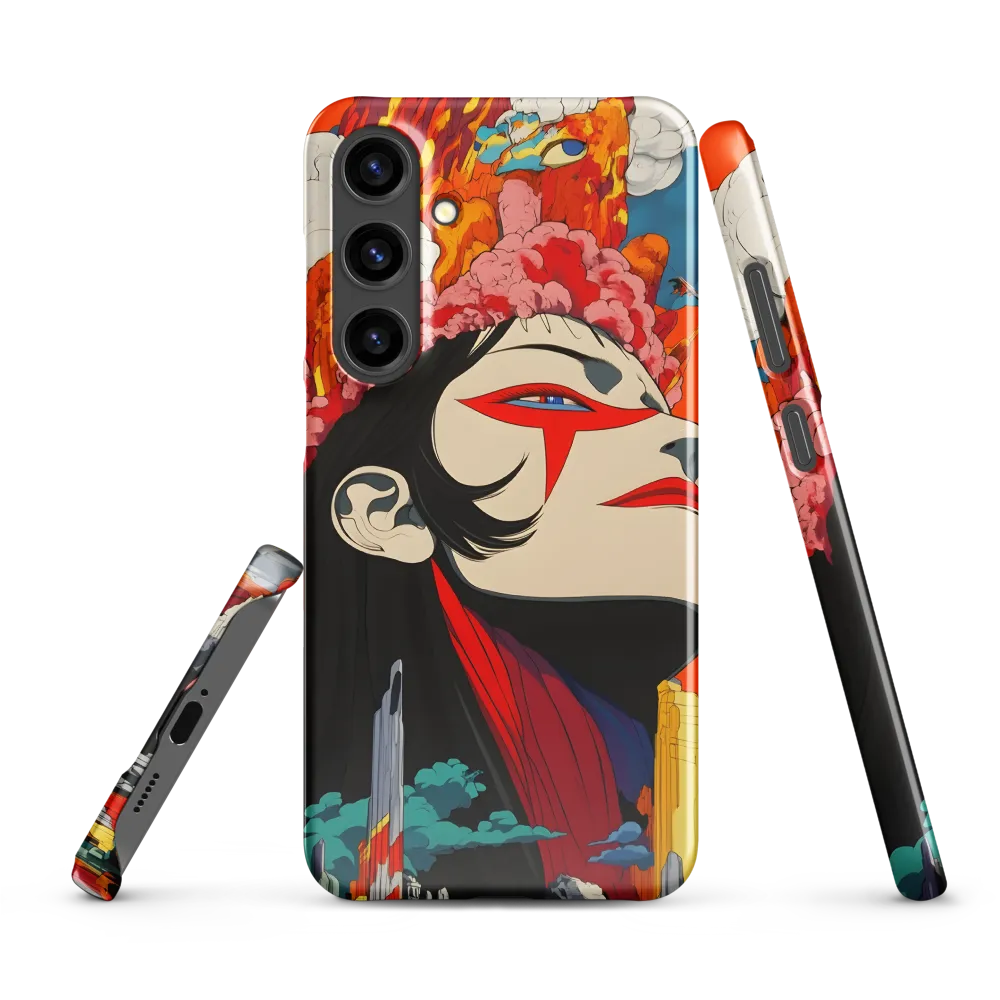Eruption of Power | Phone Case |  S24 Plus | Snap Case | Glossy