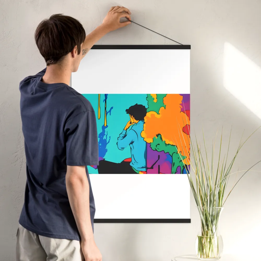 The Artist Within | Poster With Black Wood Hanger | 24″×36″