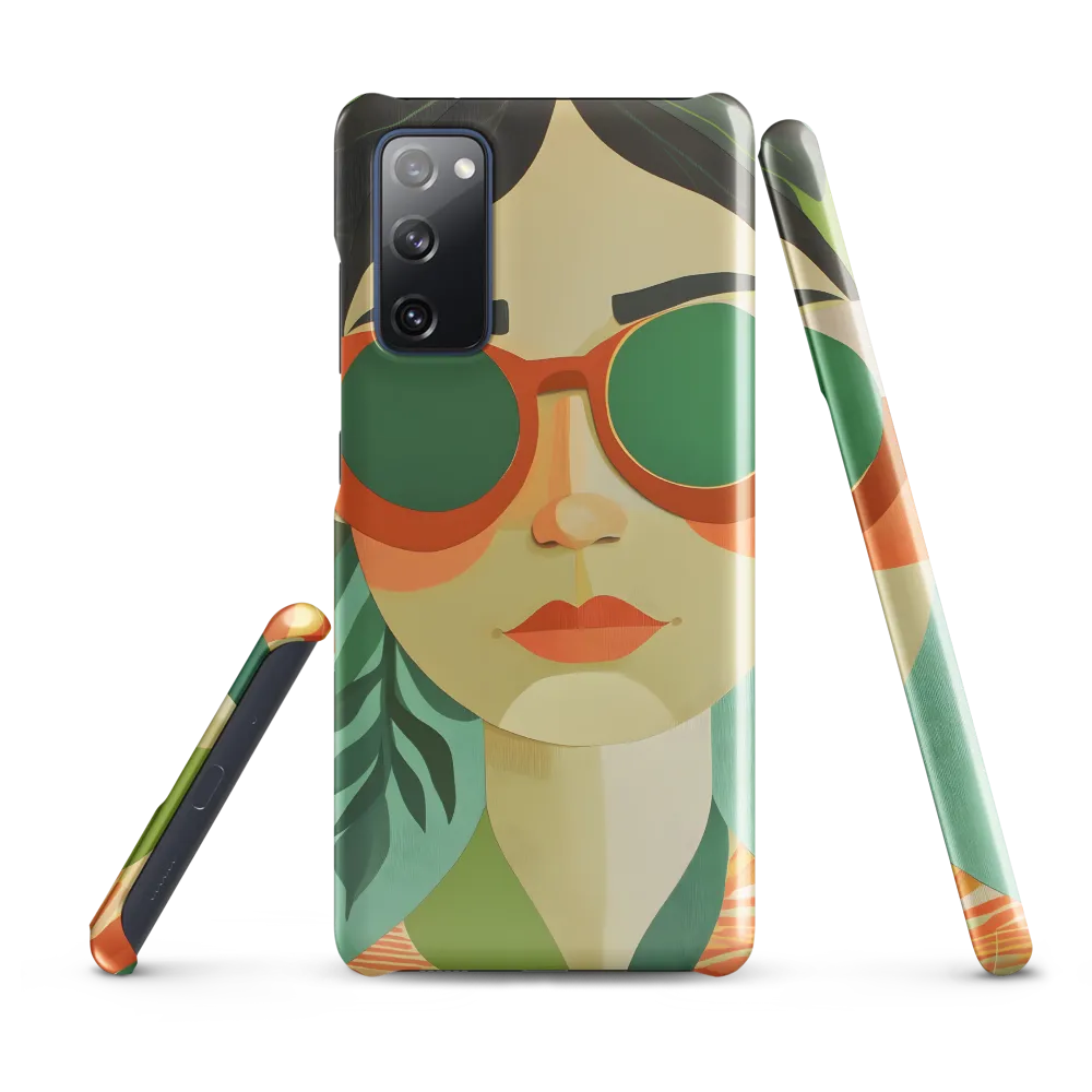 Bold Serenity: A Modern Portrait
