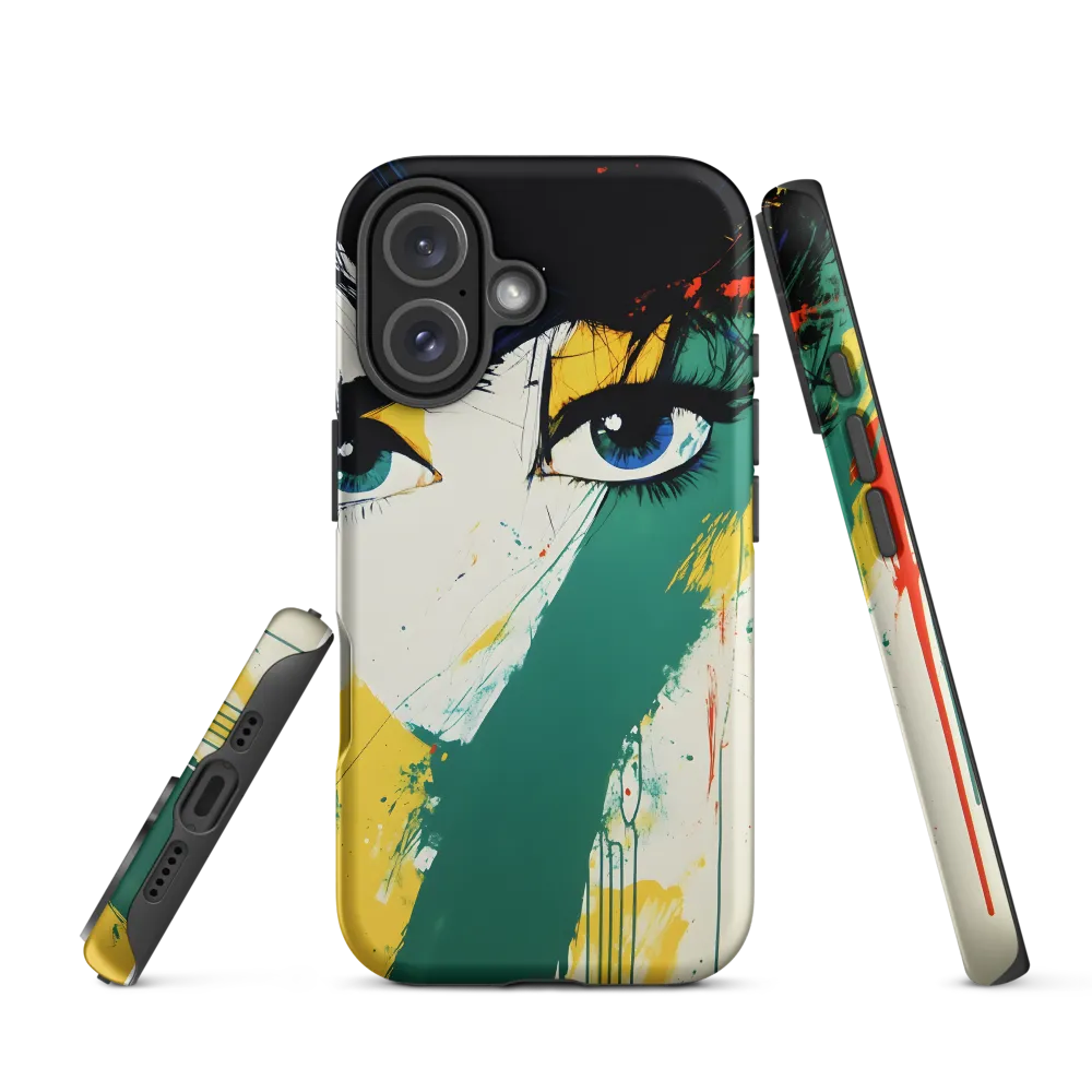 Eyes of Intrigue | Phone Case |  16 | Tough Case | Matte