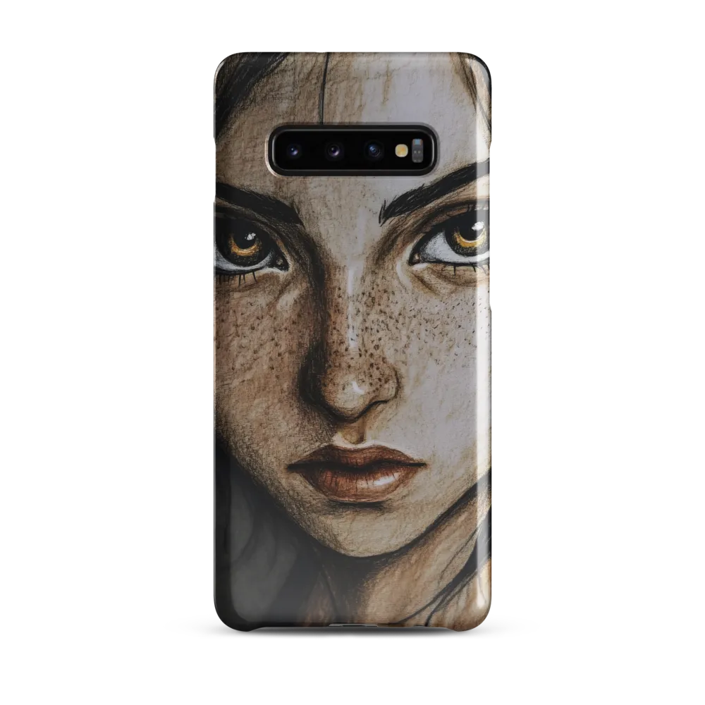 Gaze of Depth | Phone Case |  S10 Plus | Snap Case | Glossy