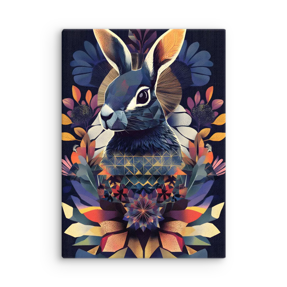 Ethereal Bunny: A Geometric Wonderland