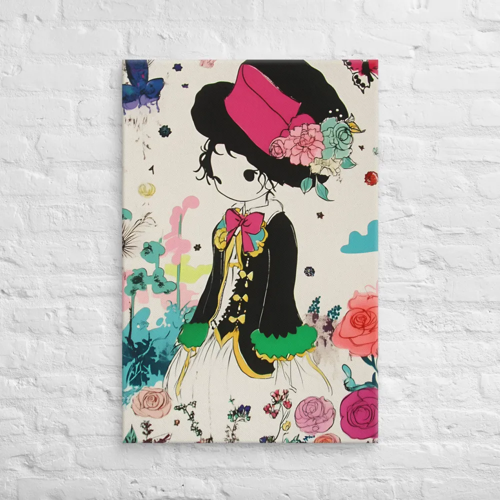 Whimsical Garden Reverie | Canvas | 24″×36″