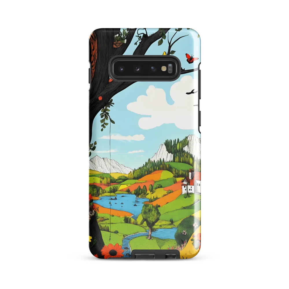 Whimsical Harmony in Nature | Phone Case |  S10 Plus | Tough Case | Glossy