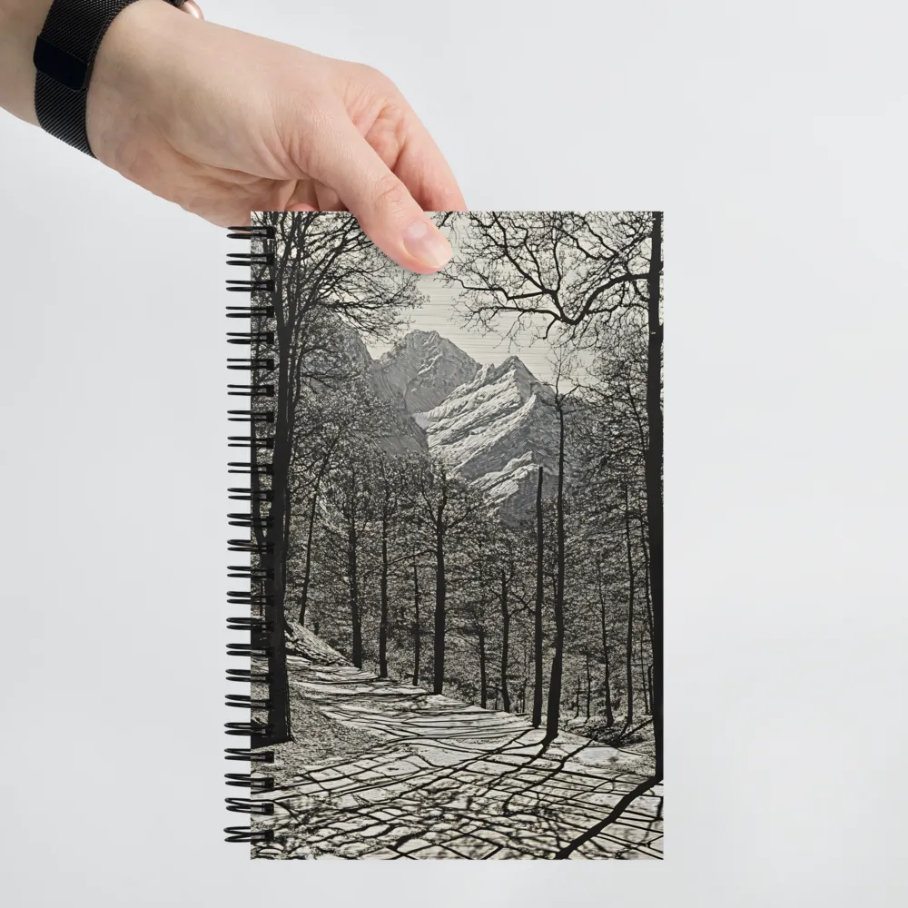 Pathway to Serenity | Spiral Notebook