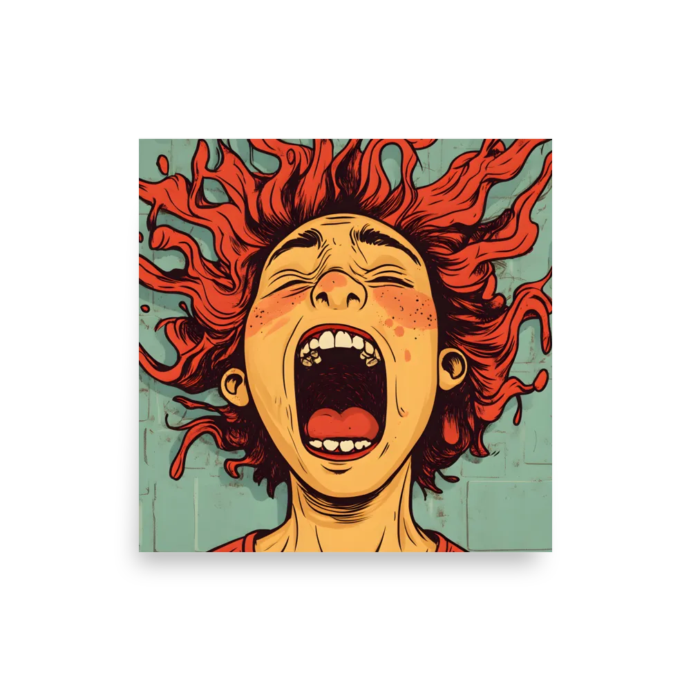Fury Unleashed | Poster | 12″×12″
