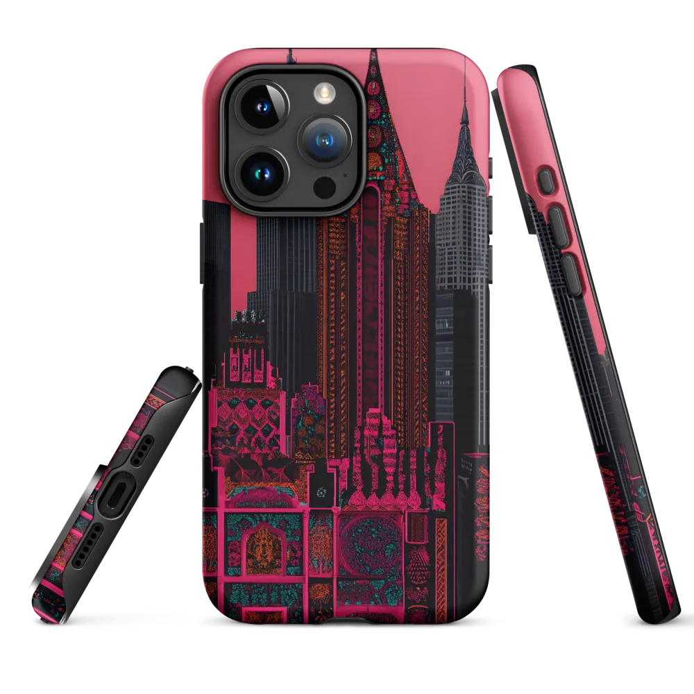 Urban Vibrance: A Digital Exploration of Skyscrapers