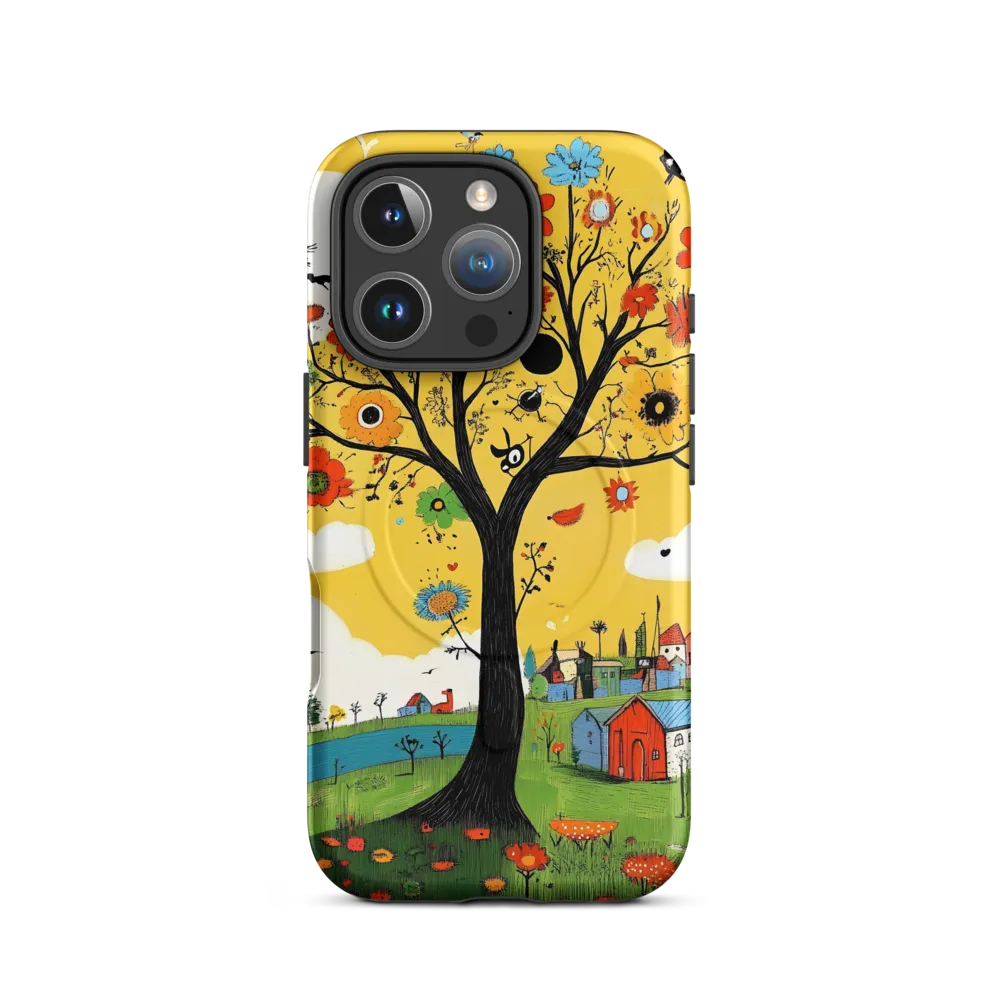 Whimsical Blooms of Life | Phone Case |  16 Pro | MagSafe® Tough Case | Matte