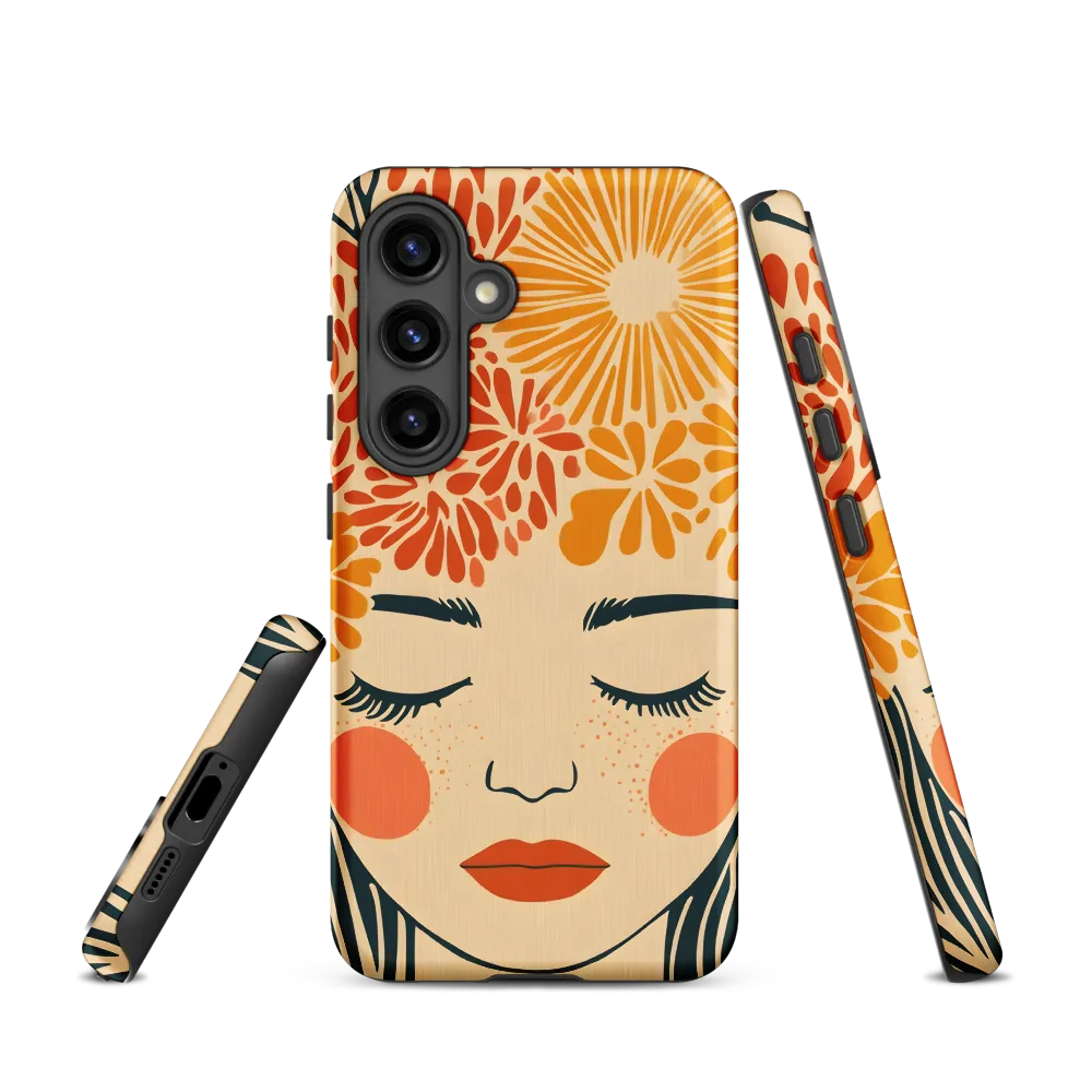 Serenity in Bloom | Phone Case |  S24 | Tough Case | Matte