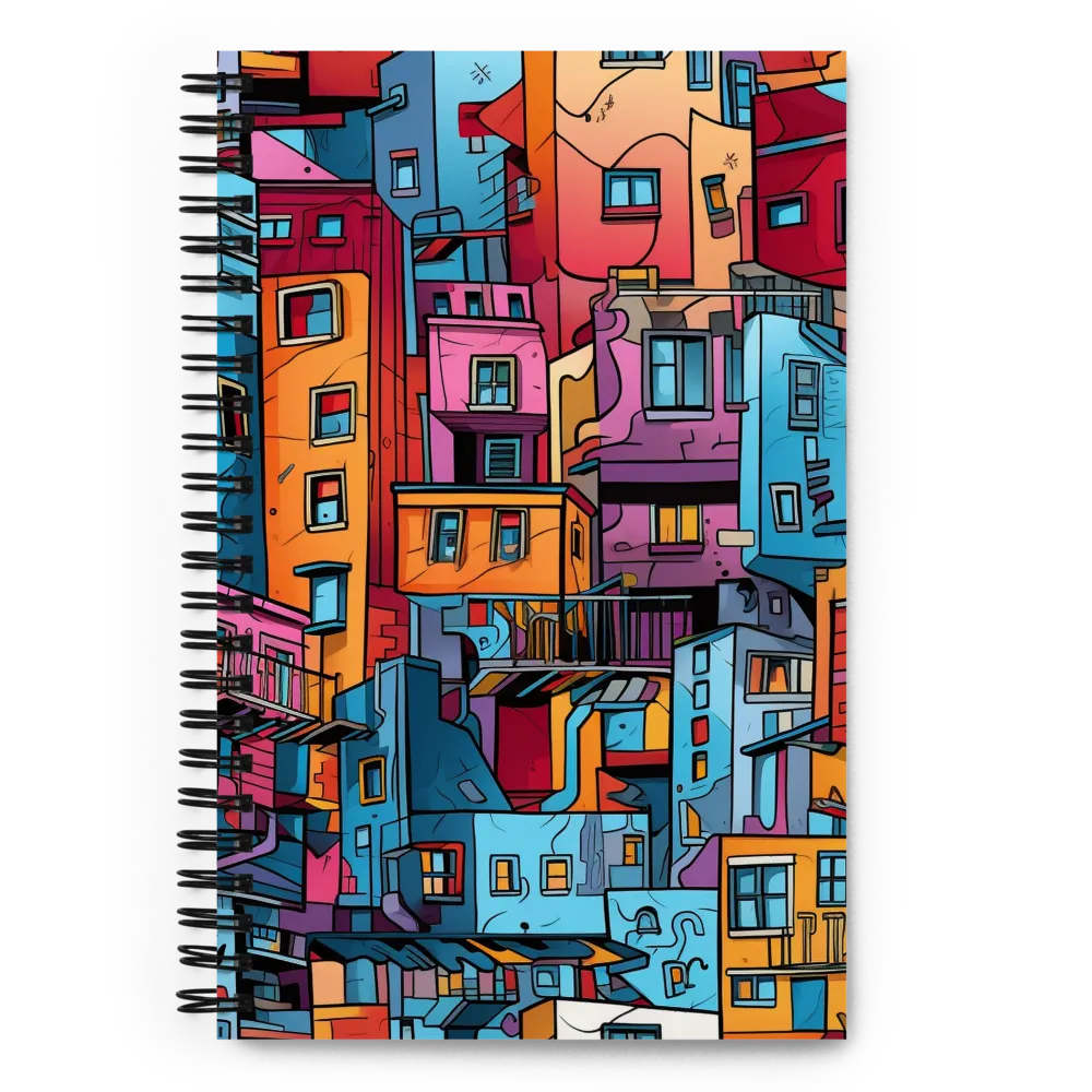 Urban Kaleidoscope | Spiral Notebook