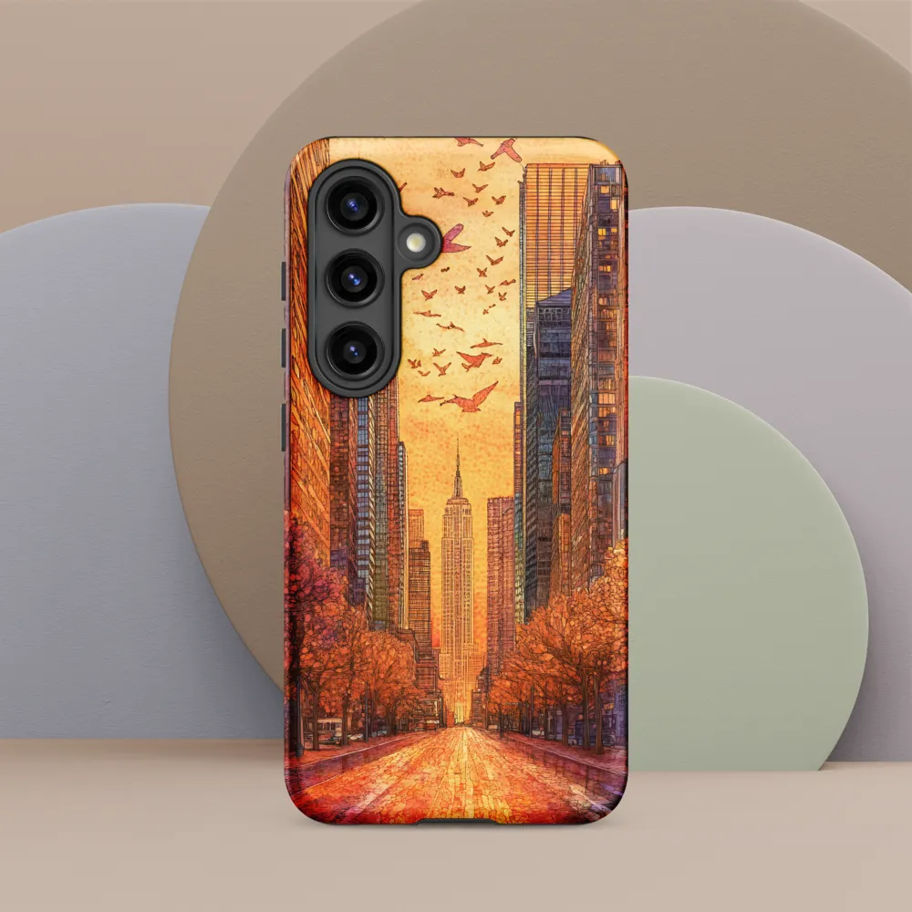 Urban Serenity at Dusk