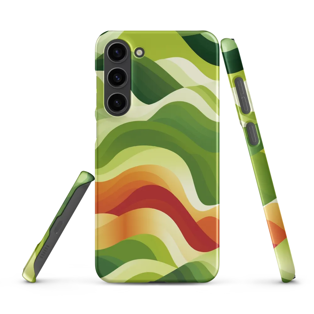 Waves of Nature | Phone Case |  S23 Plus | Snap Case | Matte