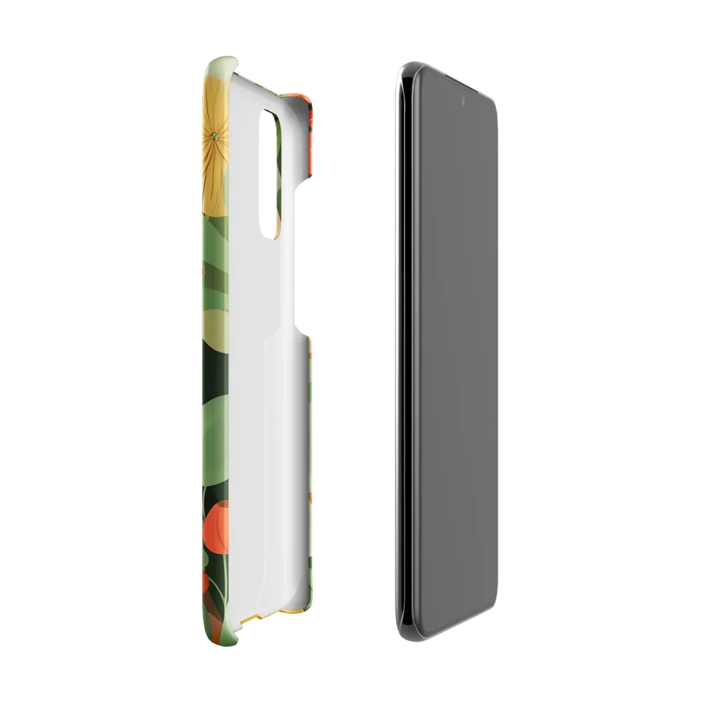 Nature's Serenity: A Modern Portrait | Phone Case |  S20 | Snap Case | Matte