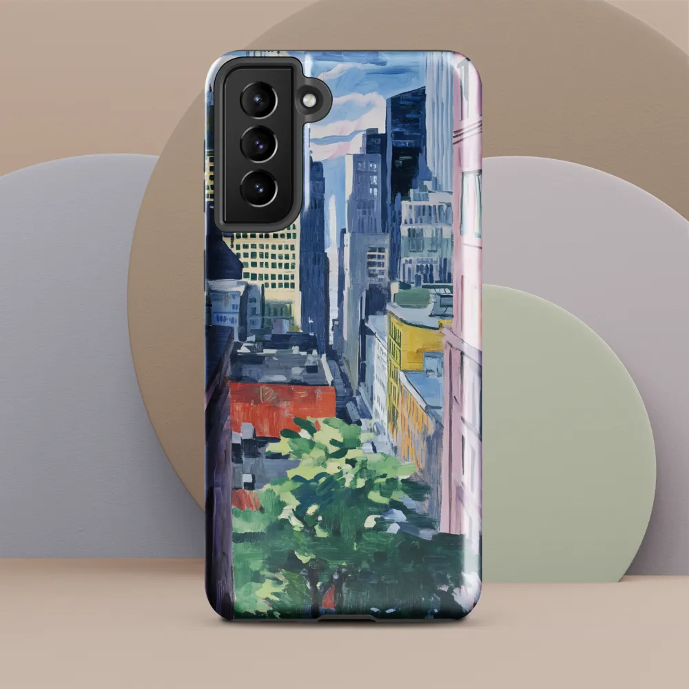 Urban Symphony: A Cityscape in Color