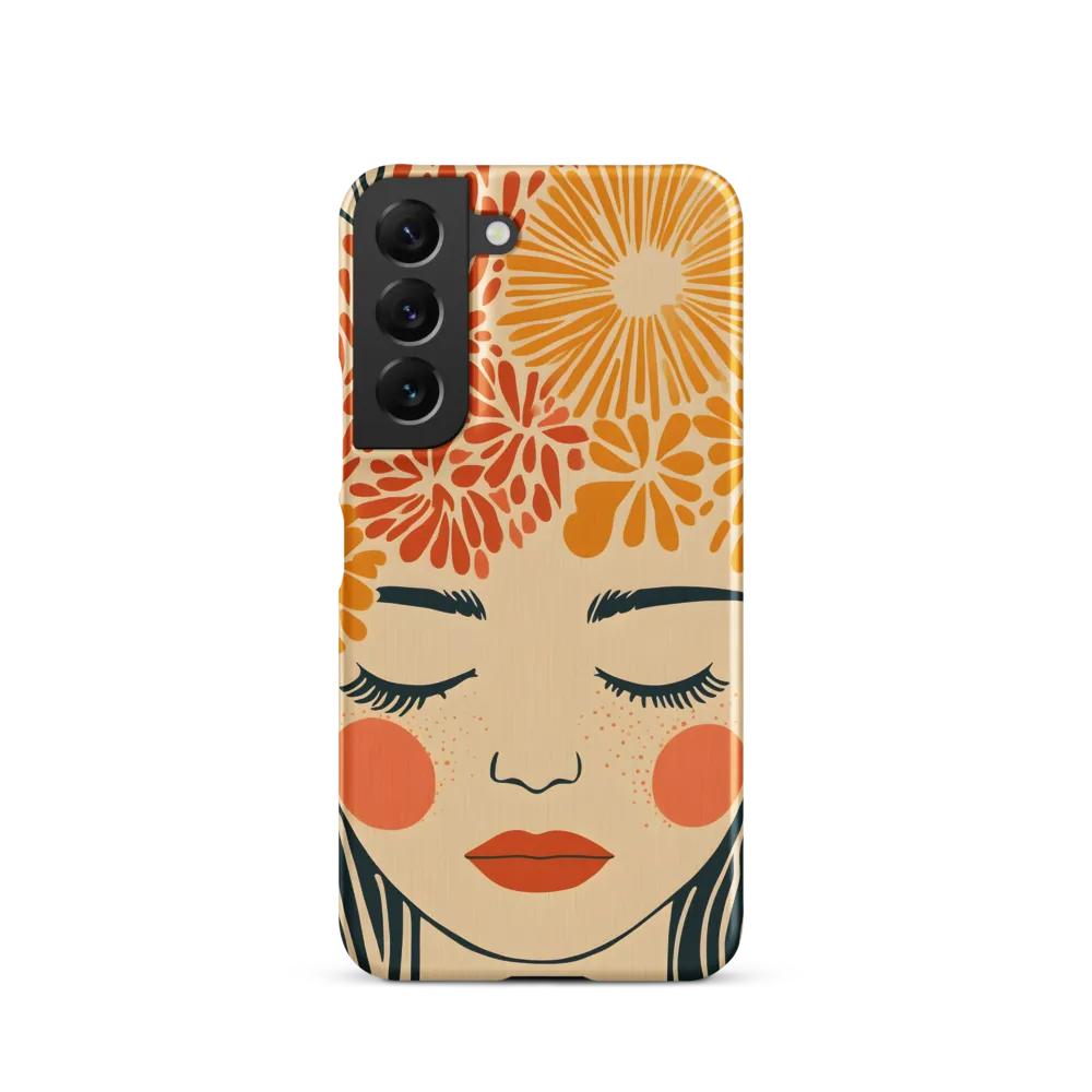 Serenity in Bloom | Phone Case |  S22 | Snap Case | Matte
