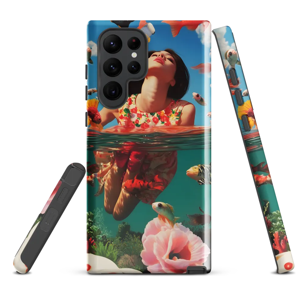 Submerged Harmony | Phone Case |  S22 Ultra | Tough Case | Glossy