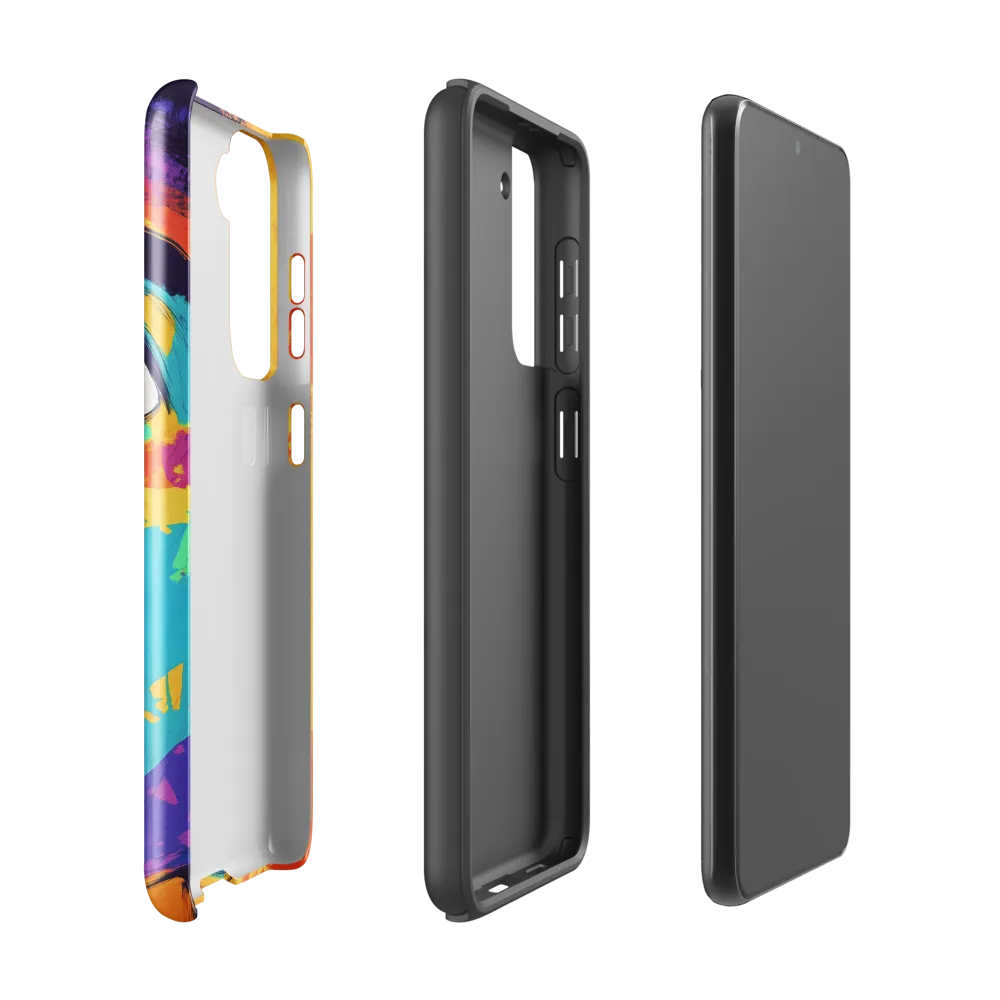Whispers of Curiosity | Phone Case |  S21 | Tough Case | Glossy