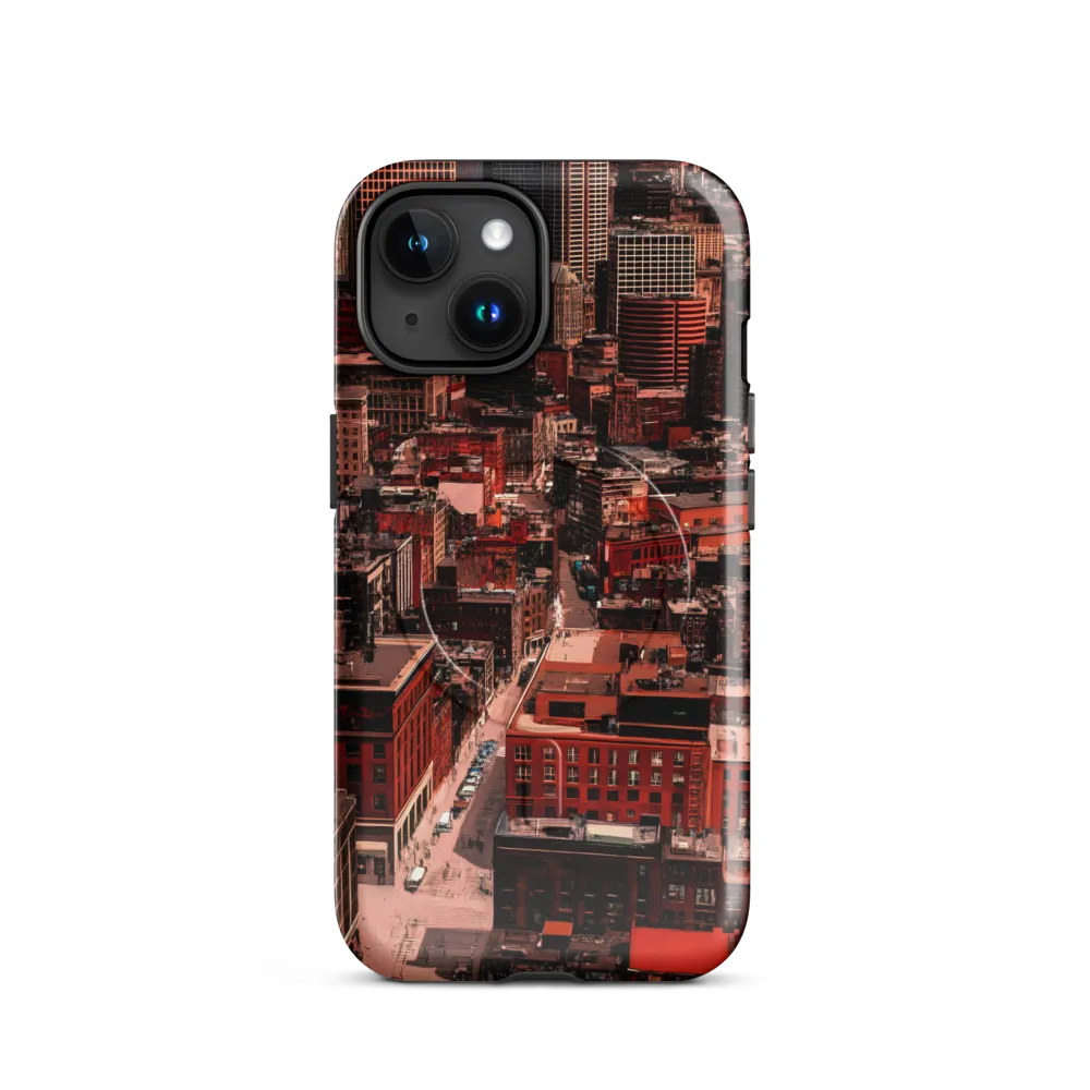 Urban Mosaic: Aerial Perspective | Phone Case |  15 | MagSafe® Tough Case | Glossy