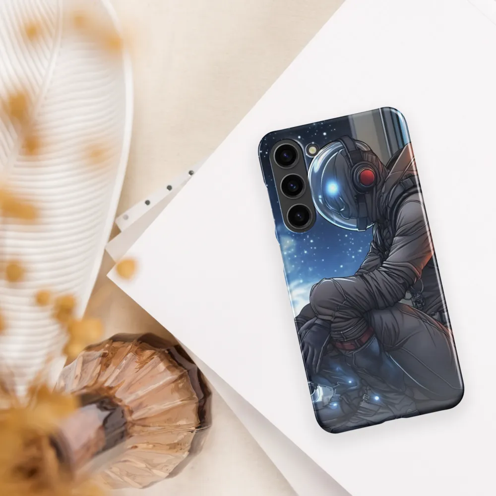 Astronaut's Solitude | Phone Case |  S23 Plus | Snap Case | Glossy