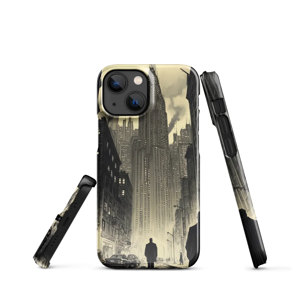 Echoes of the City | Phone Case |  13 Mini | Snap Case | Glossy