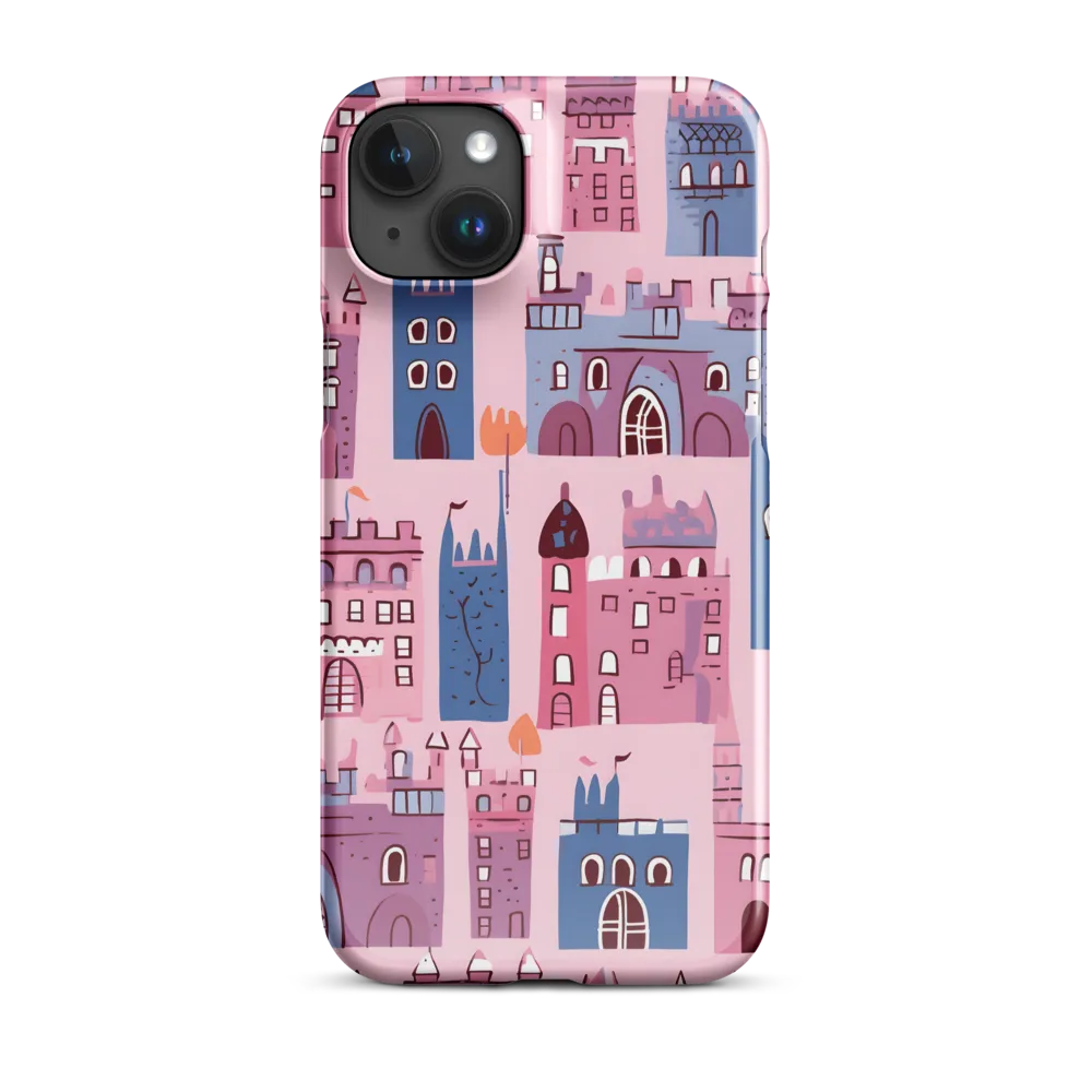 Whimsical Castles: A Playful Tapestry | Phone Case |  15 Plus | Snap Case | Glossy