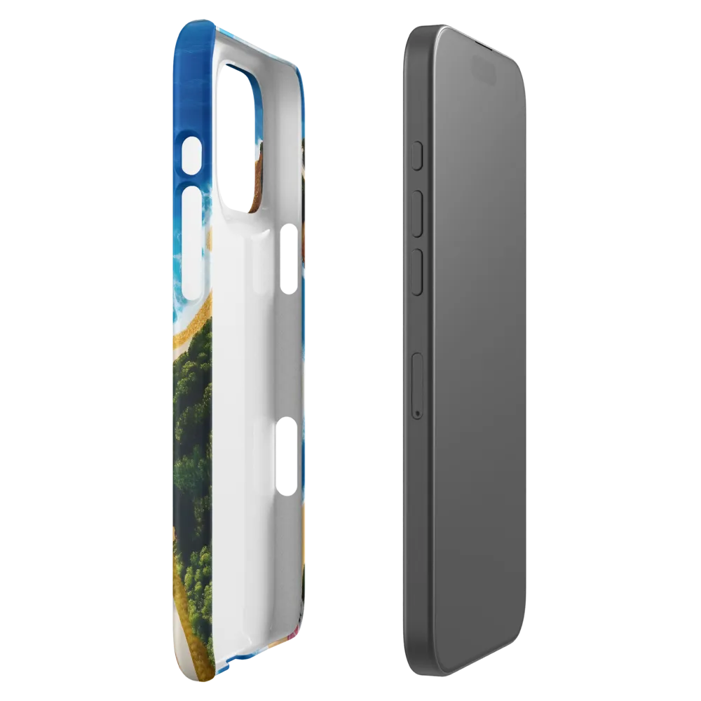 Tropical Serenity | Phone Case |  16 Pro Max | Snap Case | Matte