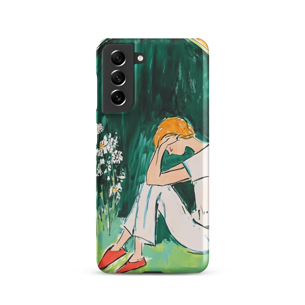 Silent Sorrow | Phone Case |  S21 | Snap Case | Matte