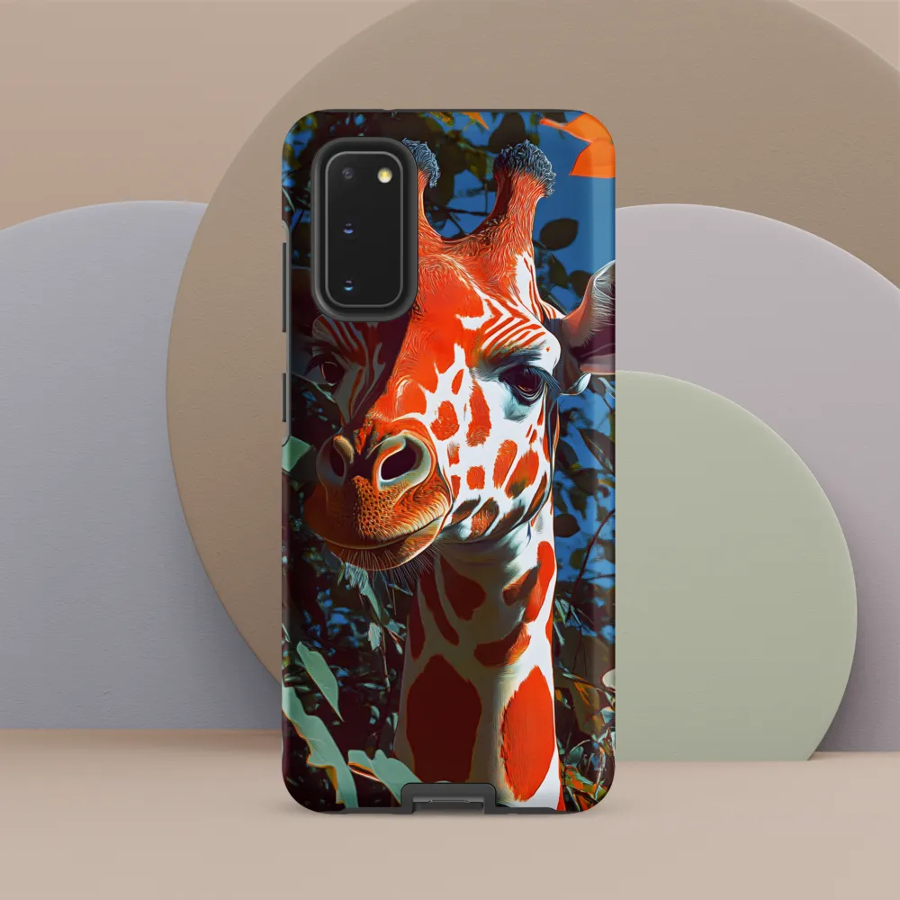 Giraffe in the Lush Canopy