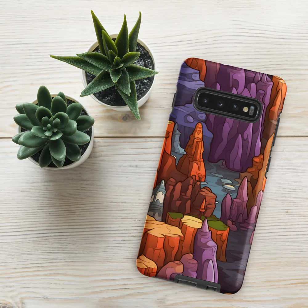 Vibrant Rockscape: A Digital Odyssey