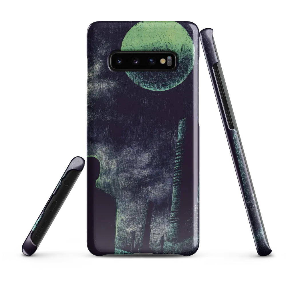 Lunar Solitude | Phone Case |  S10 Plus | Snap Case | Glossy