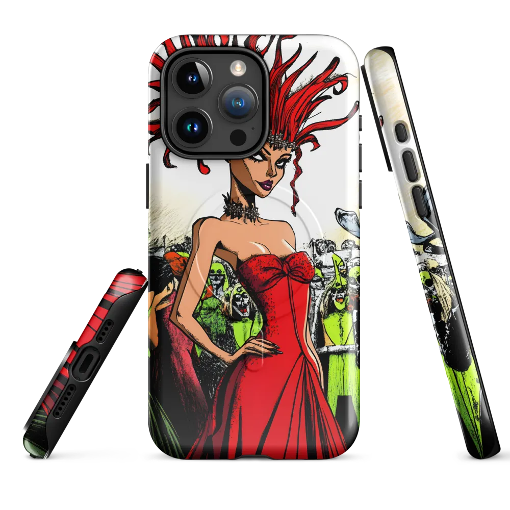 Fiery Elegance: A Fashion Statement