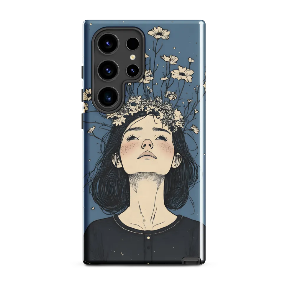 Floral Serenity: A Portrait of Tranquility