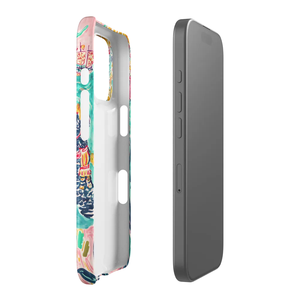 Battle on the Fiery Sea | Phone Case |  16 Pro | Snap Case | Matte