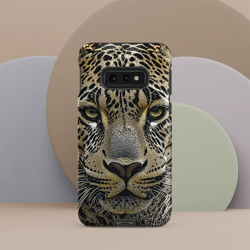 The Majestic Gaze: Portrait of a Leopard